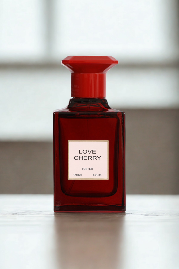 LOVE CHERRY SPRAY PERFUME EAU DE PARFUM FOR WOMEN - 100ML/3.4 FL.OZ.
