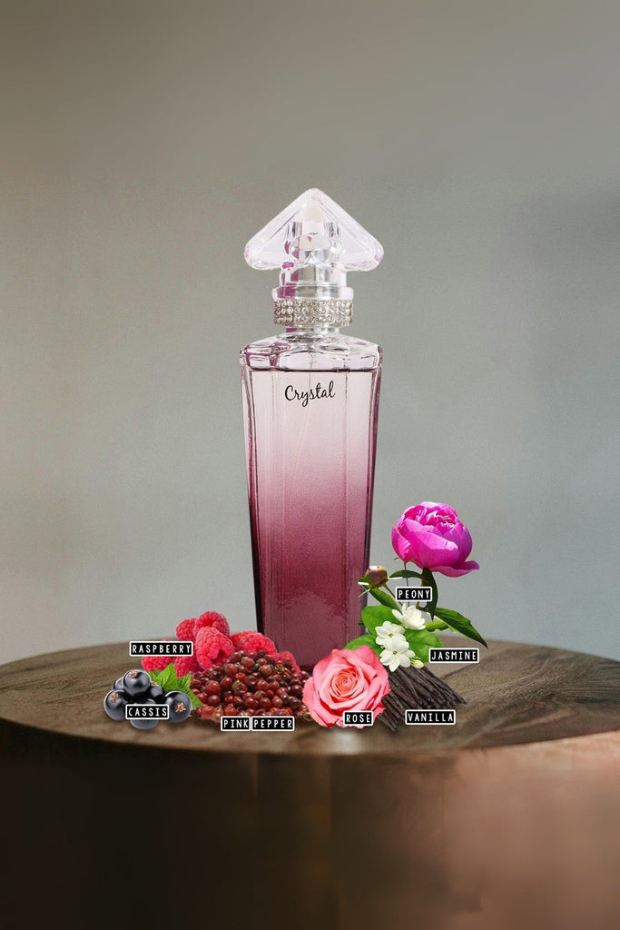 CRYSTAL SPRAY PERFUME EAU DE PARFUM FOR WOMEN - 100ML/3.4 FL.OZ.