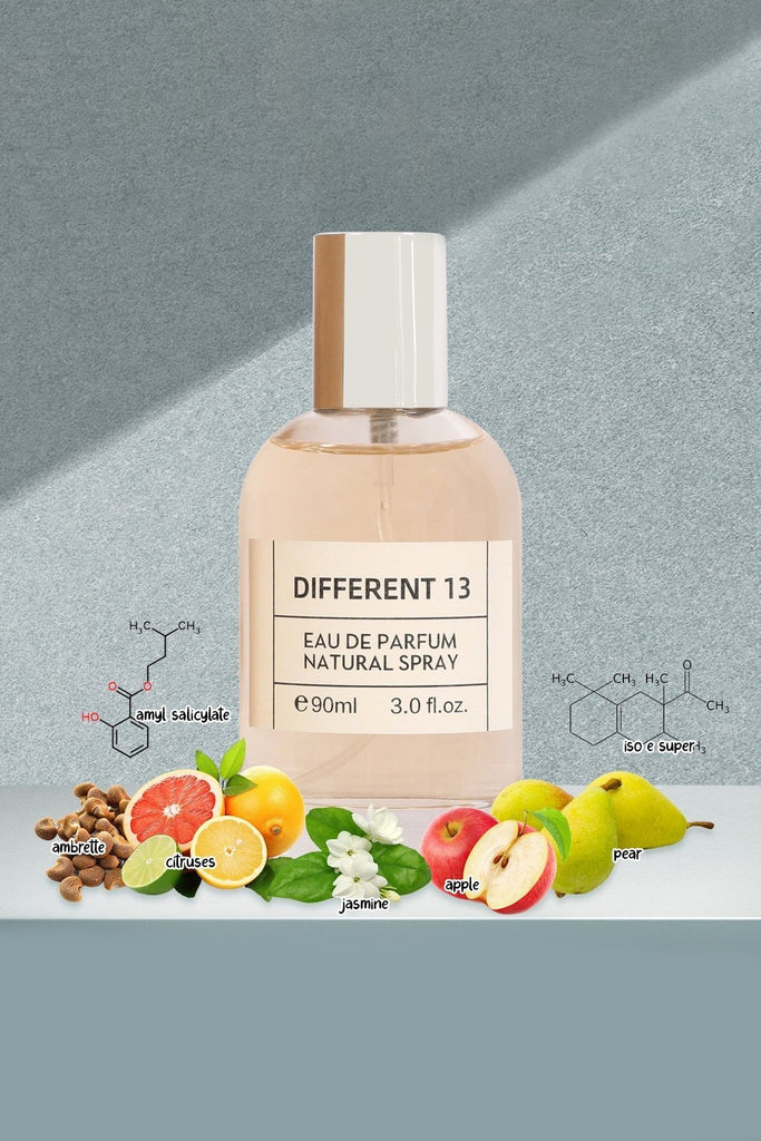DIFFERENT 13 SPRAY PERFUME EAU DE PARFUM FOR MEN AND WOMEN - 90ML/3.0 FL.OZ. - Riah Fashion