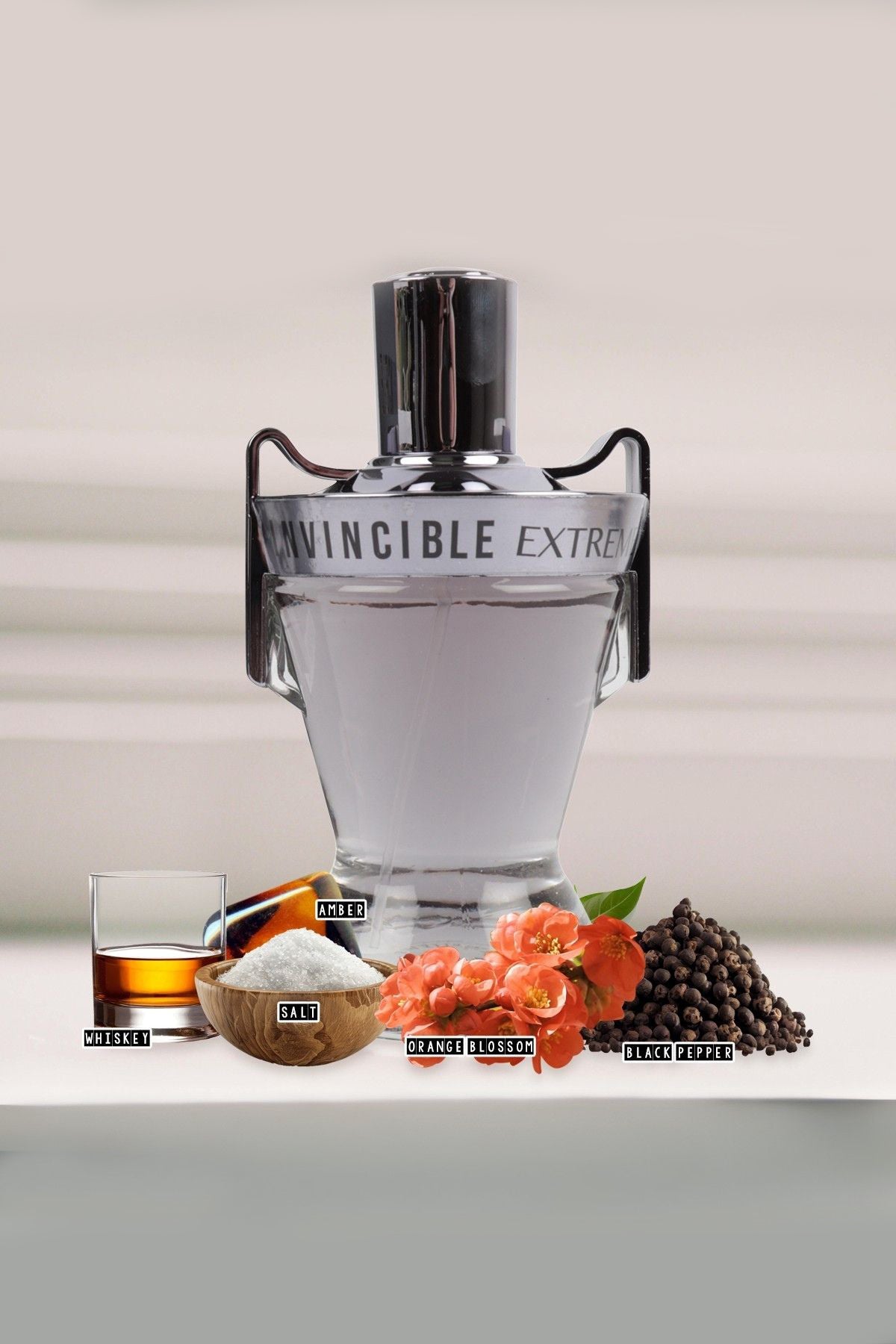 Invincible Extreme Spray Cologne Eau De Toilette For Men - 100ml/3.4 f ...