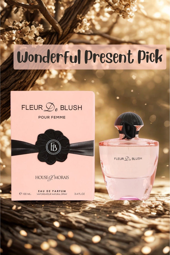 FLEUR DE BLUSH SPRAY PERFUME EAU DE PARFUM FOR WOMEN - 100ML/3.4FL.OZ.