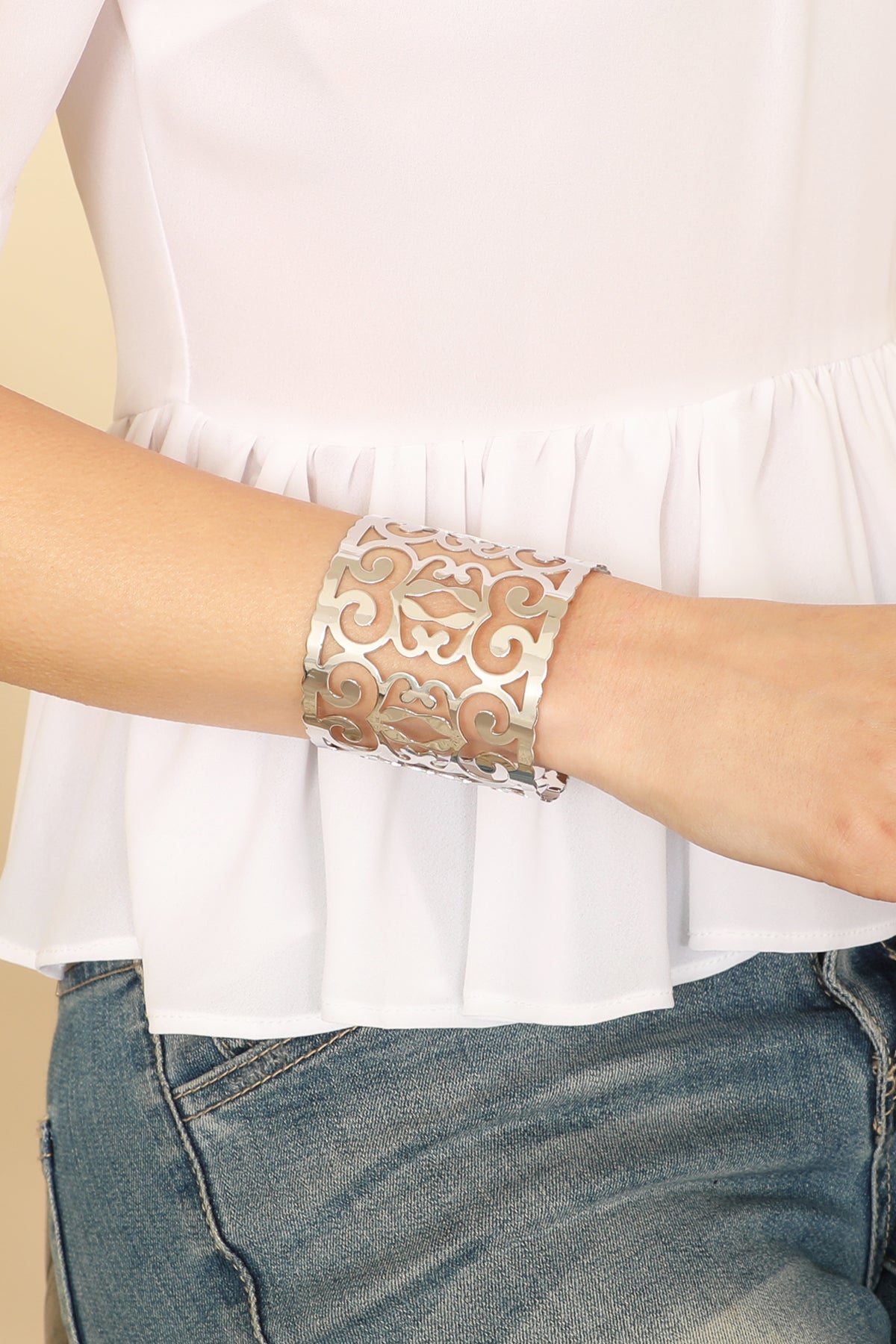 BOHO PATTERN CUFF BRACELET – Riah Fashion