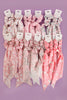 SPRING FLORAL ASSORTED DESIGNS SCRUNCHIE SCARF HAIR ACCESSORIES