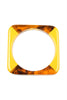 SQUARE RESIN CAST BANGLE BRACELET