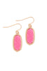 DRUZY STONE OVAL EARRINGS