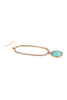 PAVE RHINESTONE HEXAGON SHAPE DROP HOOK EARRINGS