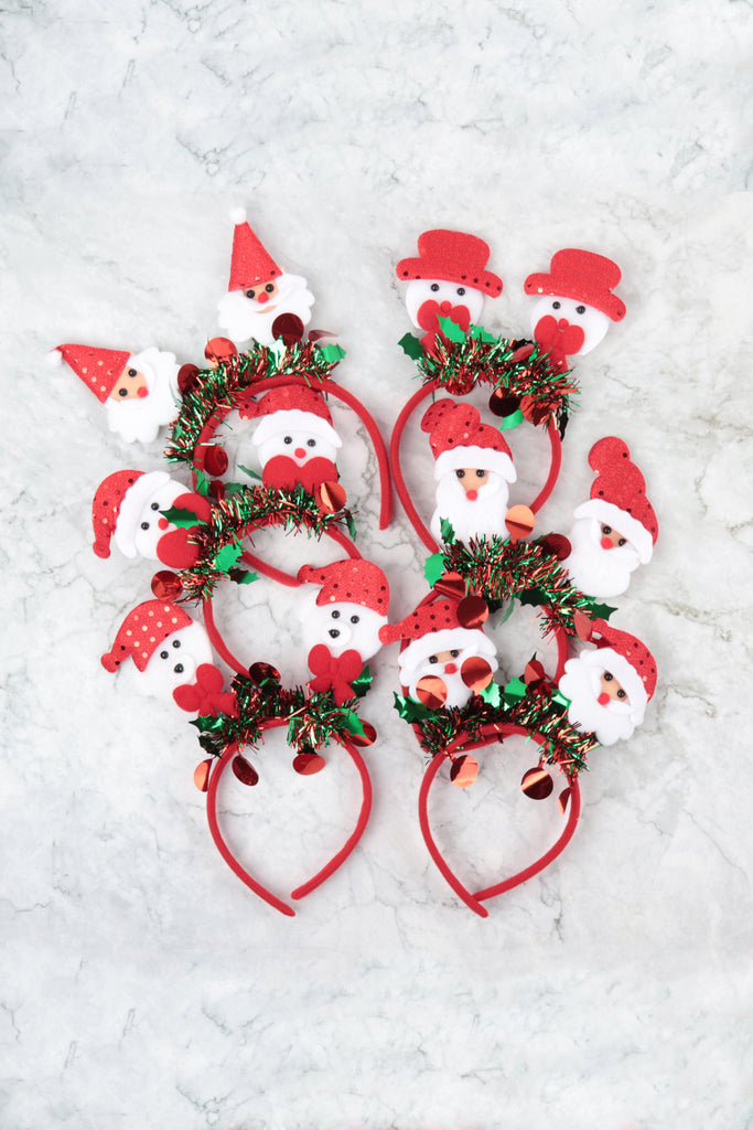 CHRISTMAS HOLIDAY HEADBAND HAIR ACCESSORIES