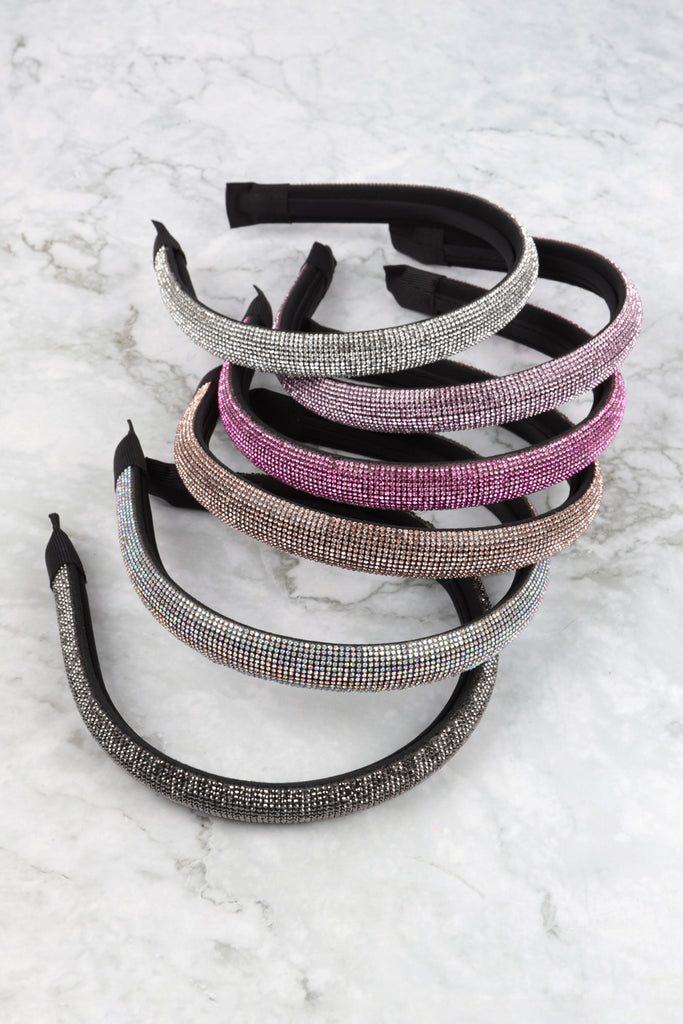 SHINY RHINESTONE HEADBAND