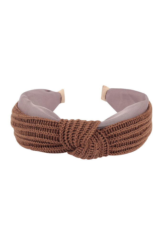 KNITTED KNOT HEADBAND HAIR ACCESORIES