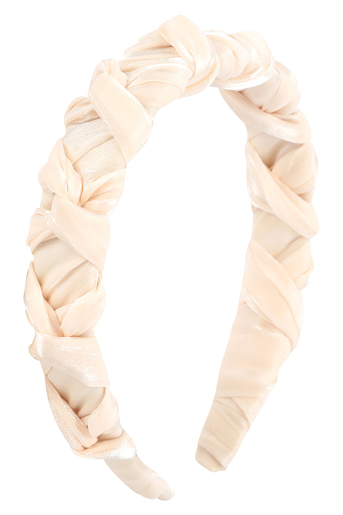 BRAIDED KNOT LEATHER HEADBAND HAIR ACCESORIES