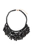 GLASS BEADS STATEMENT BIB NECKLACE