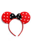 POLKA DOTS MOUSE EAR HAIR BAND