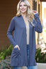 Long Sleeve Solid Cardigan