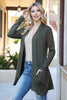 Long Sleeve Solid Cardigan