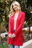 Long Sleeve Solid Cardigan