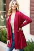 Long Sleeve Solid Cardigan