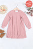 Kids Long Puff Sleeve Mir PD Brush Dress