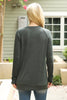 Knit Front Pocket Long Sleeved Top 1