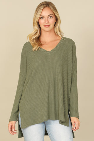 PUFF SLEEVE PLEATED BODYSUIT