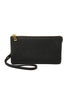 005 - LEATHER WALLET WITH DETACHABLE WRISTLET