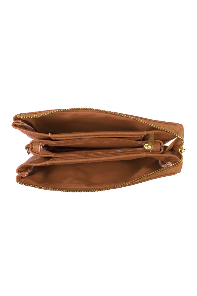 005 - LEATHER WALLET WITH DETACHABLE WRISTLET