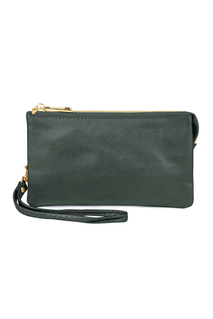 005 - LEATHER WALLET WITH DETACHABLE WRISTLET