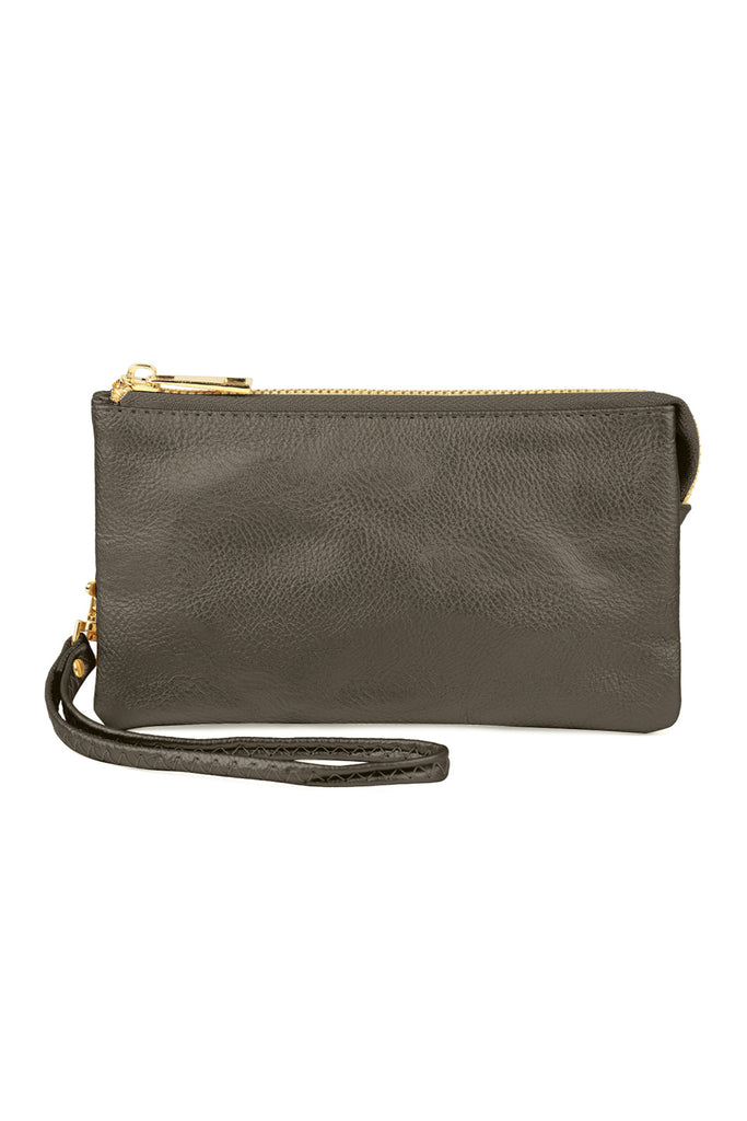 005 - LEATHER WALLET WITH DETACHABLE WRISTLET