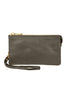 005 - LEATHER WALLET WITH DETACHABLE WRISTLET