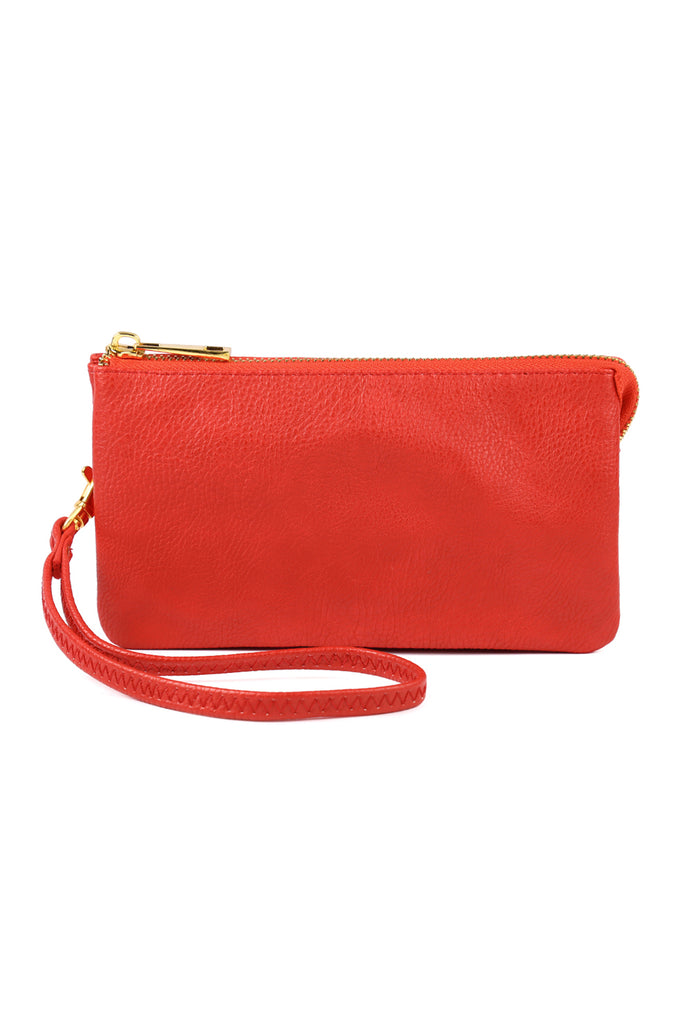 005 - LEATHER WALLET WITH DETACHABLE WRISTLET