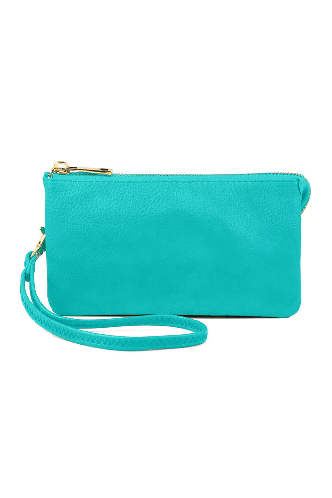 005 - LEATHER WALLET WITH DETACHABLE WRISTLET