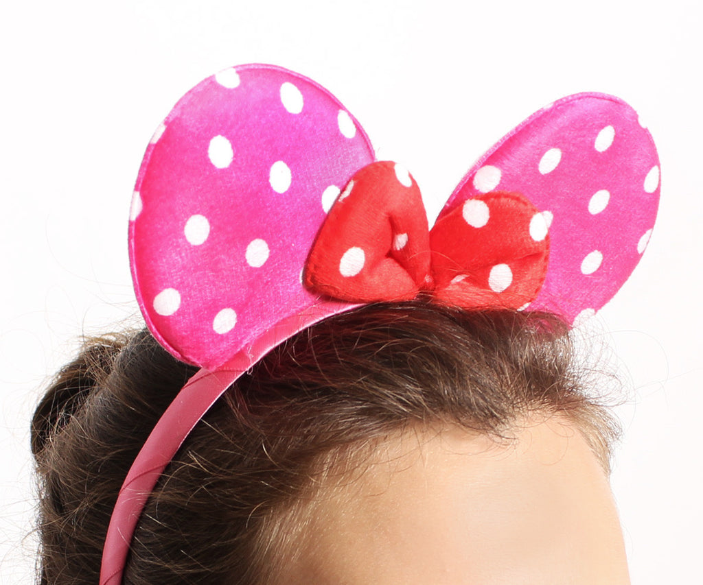 Polka Dot Mouse Headband