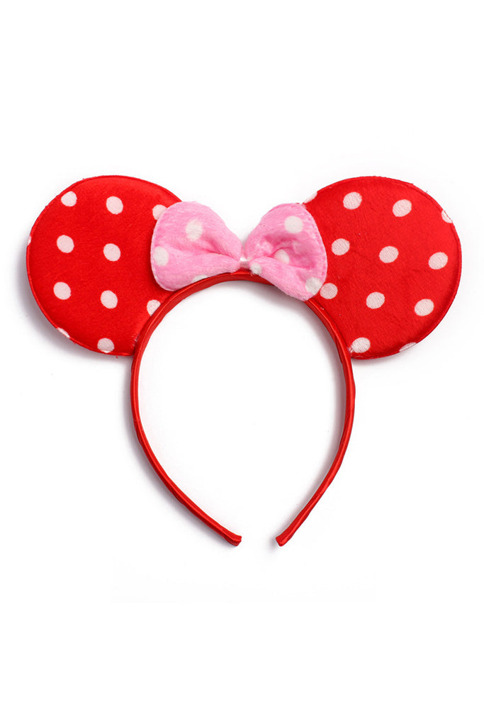 Polka Dot Mouse Headband