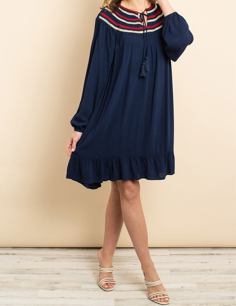 Solidl Long Sleeve Dress