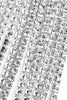 RHINESTONE 12 ROW LAYERED NECKLACE