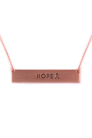 INB433 - "HOPE" SCRIPT NECKLACE