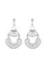 25674 - DOUBLE TEARDROP POST EARRINGS