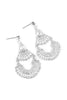 25674 - DOUBLE TEARDROP POST EARRINGS