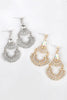 25674 - DOUBLE TEARDROP POST EARRINGS