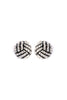 25718 - VOLLEYBALL SPORTS CHARM STUD EARRINGS