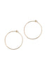 25804-40 - 40MM WIRE HOOP EARRINGS