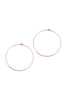 25804-60 - 60MM WIRE HOOP EARRINGS