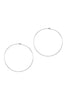 25804-80 - 80MM WIRE HOOP EARRINGS