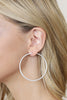 WIRE HOOP EARRINGS