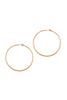 WIRE HOOP EARRINGS