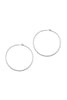 WIRE HOOP EARRINGS