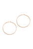 WIRE HOOP EARRINGS