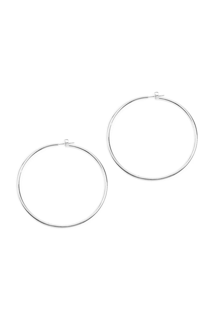 WIRE HOOP EARRINGS