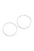 WIRE HOOP EARRINGS