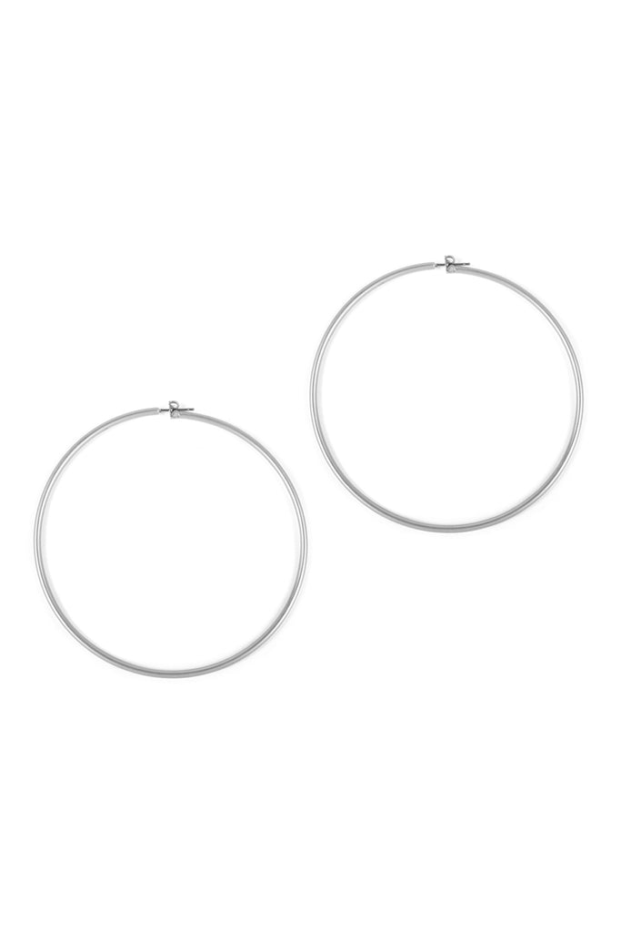 WIRE HOOP EARRINGS