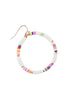 26876 - 35MM RUBBER DISC HOOK EARRINGS
